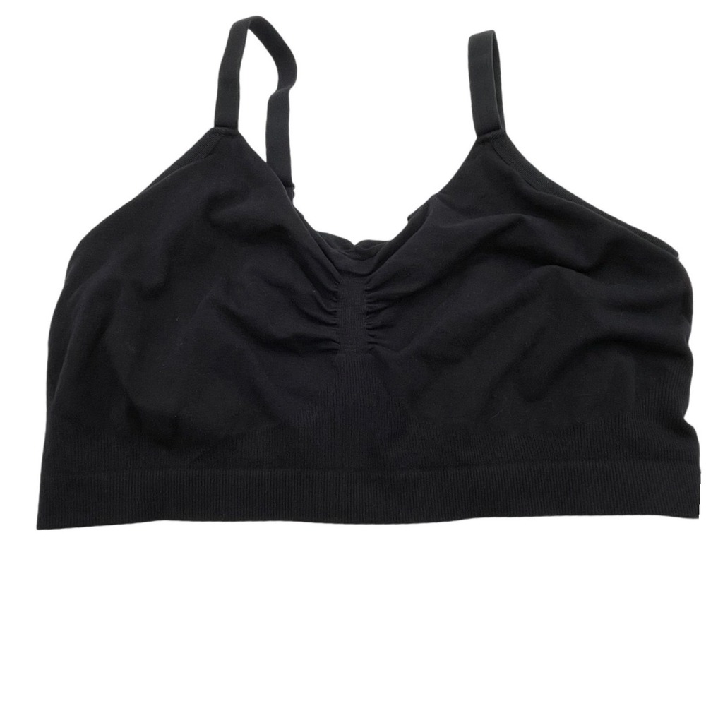 Kindred by Kindred Bravely Black Seamless Wireless Nursing Bra XL-Busty NWOT